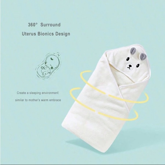 NEW BABY BEAR HOODED TOWEL - Picture 8 of 13